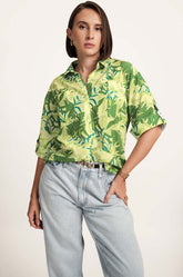 Double Pocket Printed Shirt